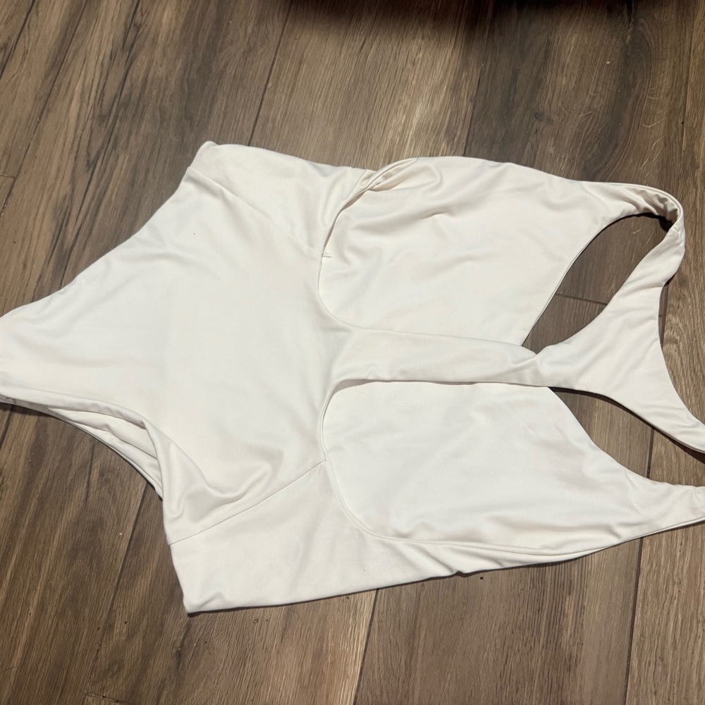 Boys & Arrows the Meg White One-Piece Swimsuit with Shark Design - Picture 2 of 3
